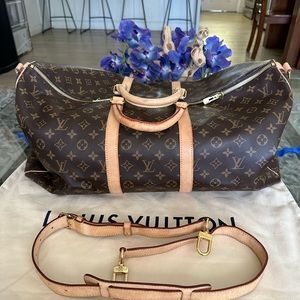 Louis Vuitton keepall 55 used condition